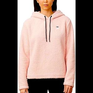 Women’s Pink Fila Sherpa Hoodie NWT XL